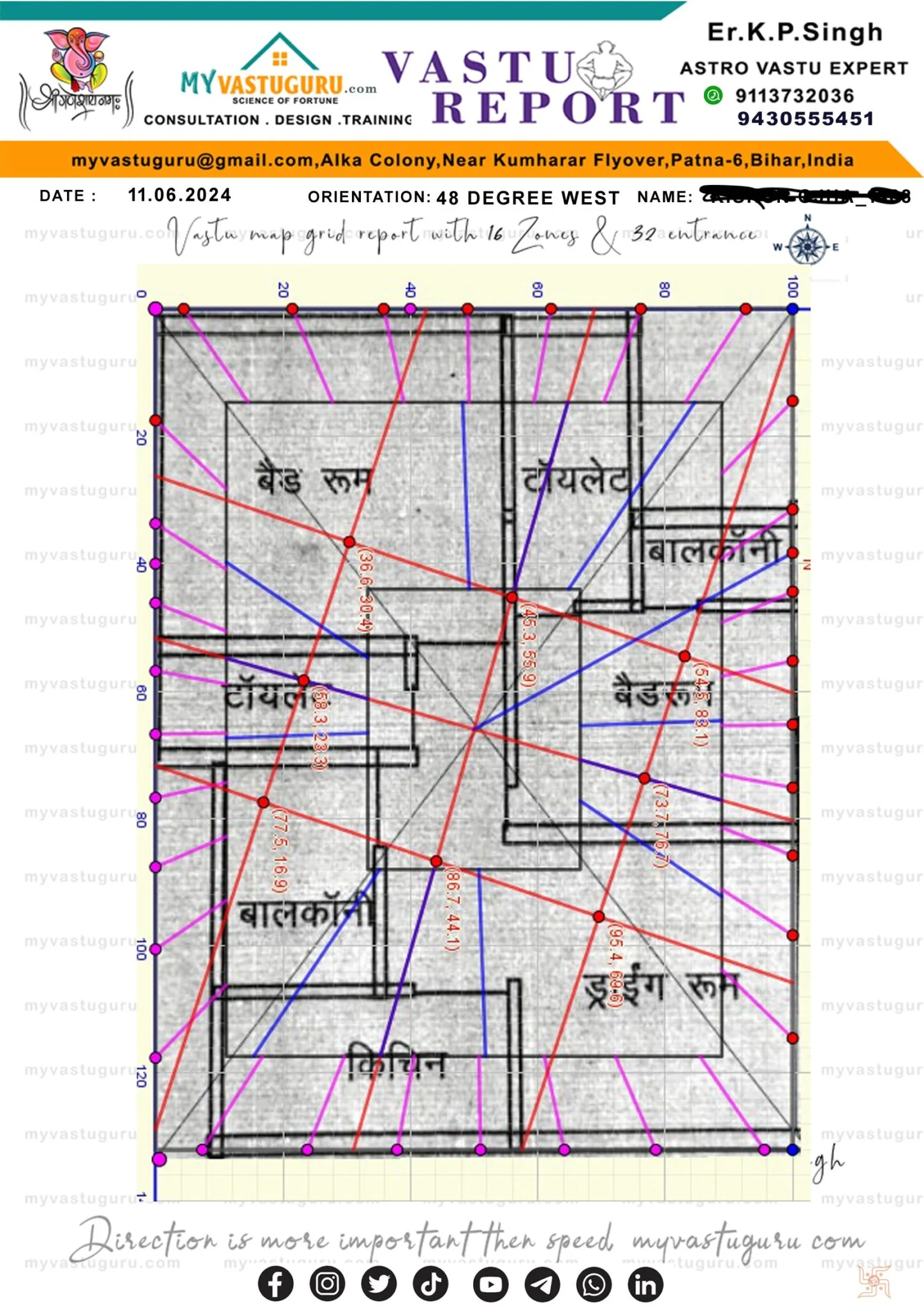 House Map Plan project | My Vastu Guru